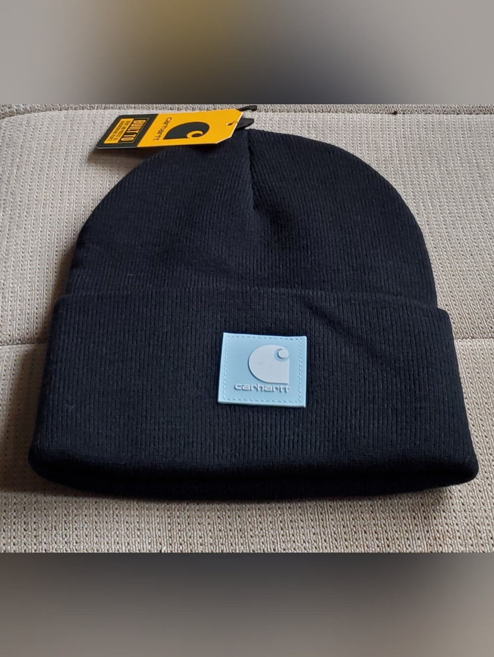 Carhartt Men's Black Knit Beanie